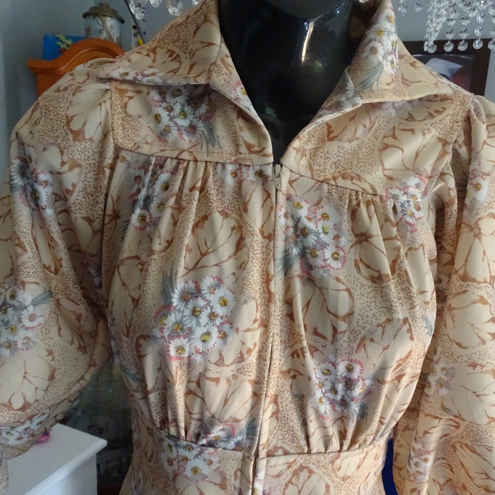VINTAGE DRESS SIZE XS - Picture 2 of 4